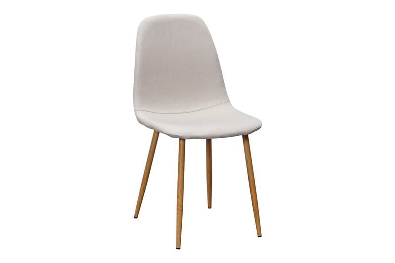 Ratliff Matbord 180 cm Förlängningsbart med illäggsskiva +  6 st Nibe stol beige med ek ben - Vit/Beige - Products - Möbler - Bord & matgrupp - Matgrupp