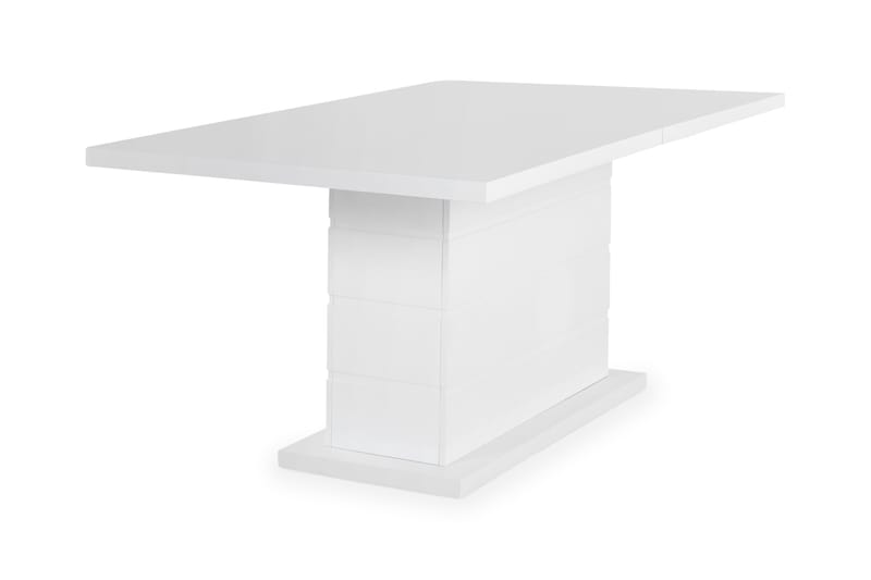 Ratliff Matbord 180 cm Förlängningsbart med illäggsskiva +  6 st Nibe stol beige med ek ben - Vit/Beige - Products - Möbler - Bord & matgrupp - Matgrupp