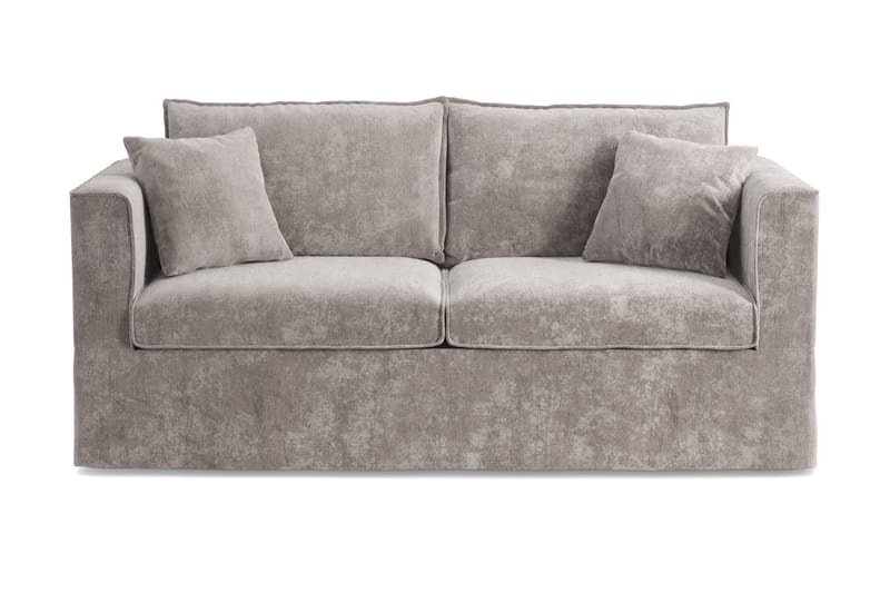 Travstad 3-sits Bäddsoffa med HVILA Bäddmadrass 140x200 cm Polyesterskum Vändbar Sommar & Vintersida och Tvättbar klädsel