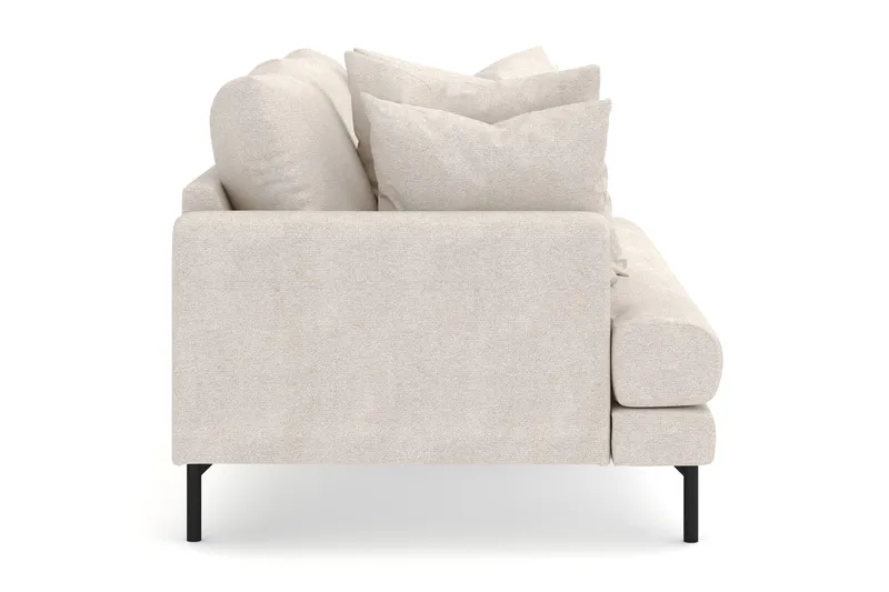 Menard 3-sits Djup Tygsoffa - Beige - Products - Möbler - Soffa - 3 sits soffa