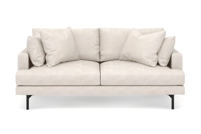 Menard 3-sits Djup Tygsoffa, Beige