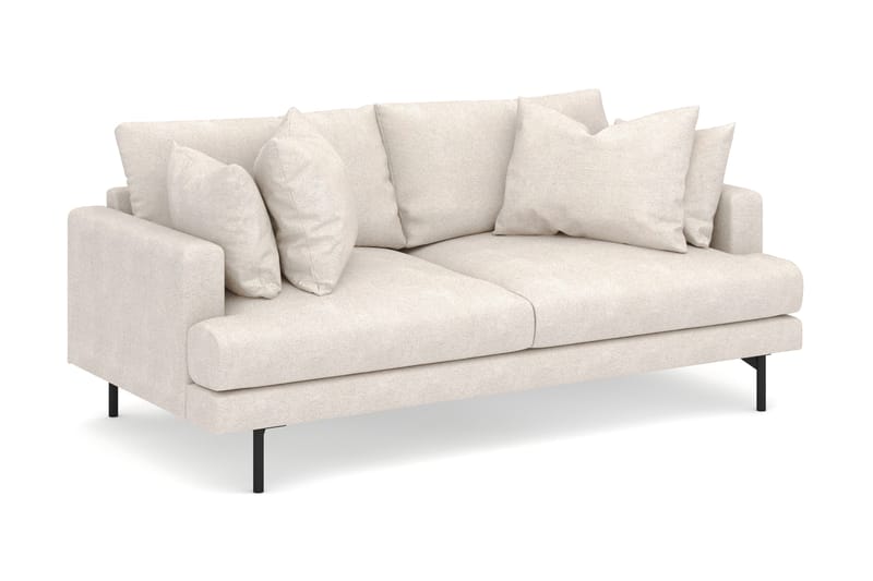 Menard 3-sits Djup Tygsoffa - Beige - Products - Möbler - Soffa - 3 sits soffa