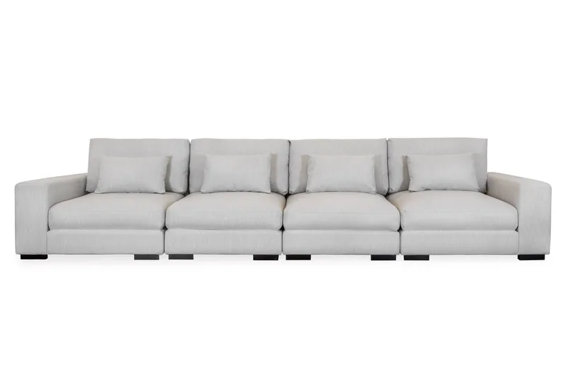 Dubai 4-sits soffa Extra Djup, Beige