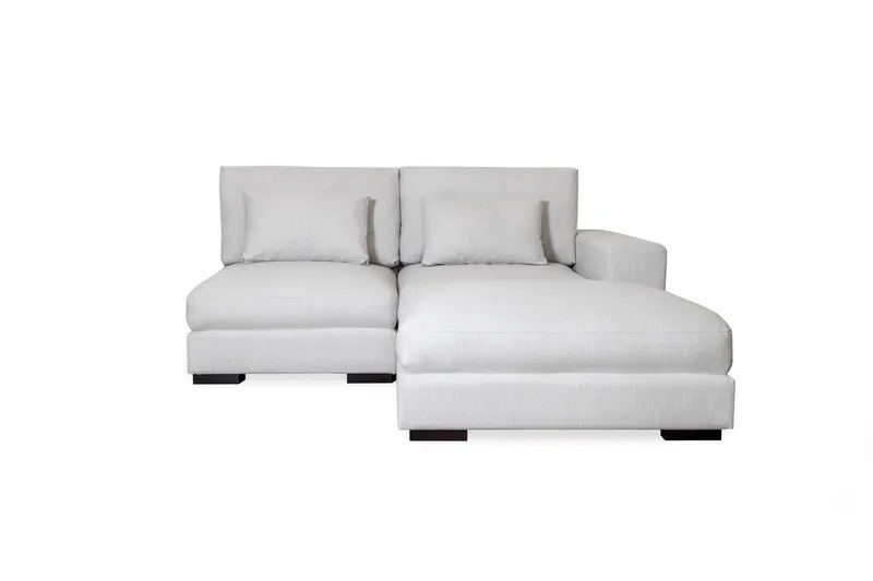 Dubai Divansoffa Höger Extra Djup, Beige