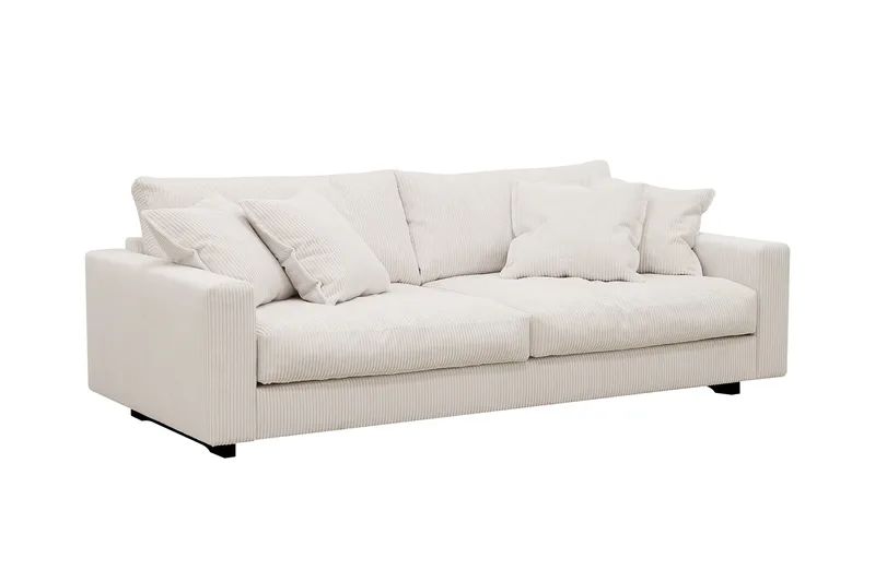 Valencia Soffgrupp Extra Djup 3-sits Soffa + Fåtölj - Offwhite - Products - Möbler - Soffa - Soffgrupp