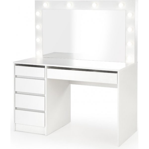 Facada sminkbord med spegel och belysning