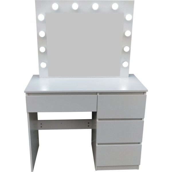 Giselle sminkbord med spegel och LED-belysning Giselle sminkbord med spegel och LED-belysning