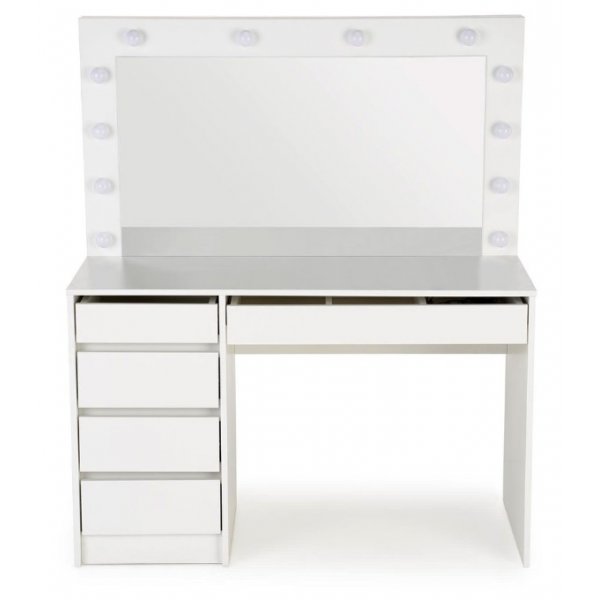 Facada sminkbord med spegel och belysning
