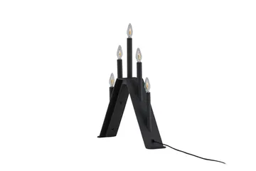 Åre Adventsljusstake 36 cm - Svart - Products - Belysning - Lampor & belysning inomhus - Sovrumslampa - Sänglampa - Sängbordslampa