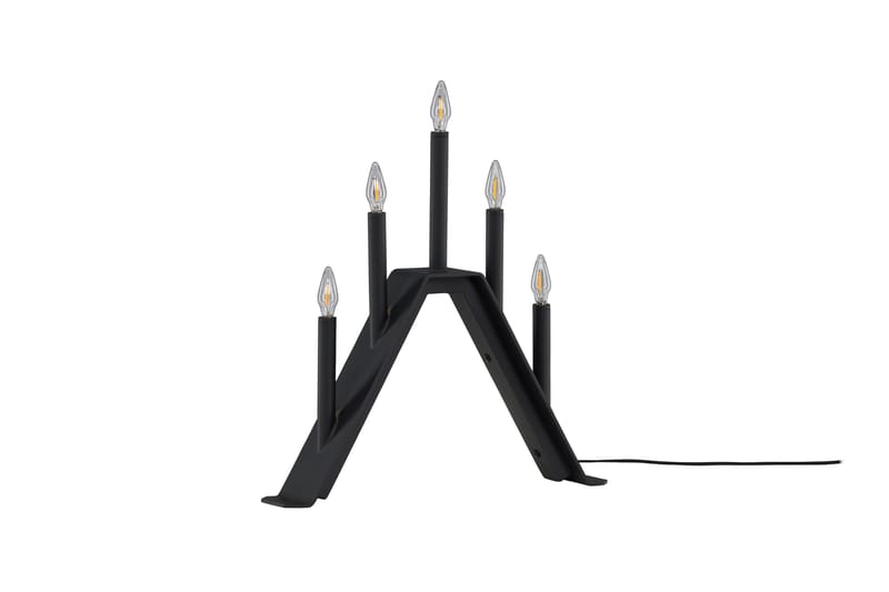 Åre Adventsljusstake 36 cm - Svart - Products - Belysning - Lampor & belysning inomhus - Sovrumslampa - Sänglampa - Sängbordslampa