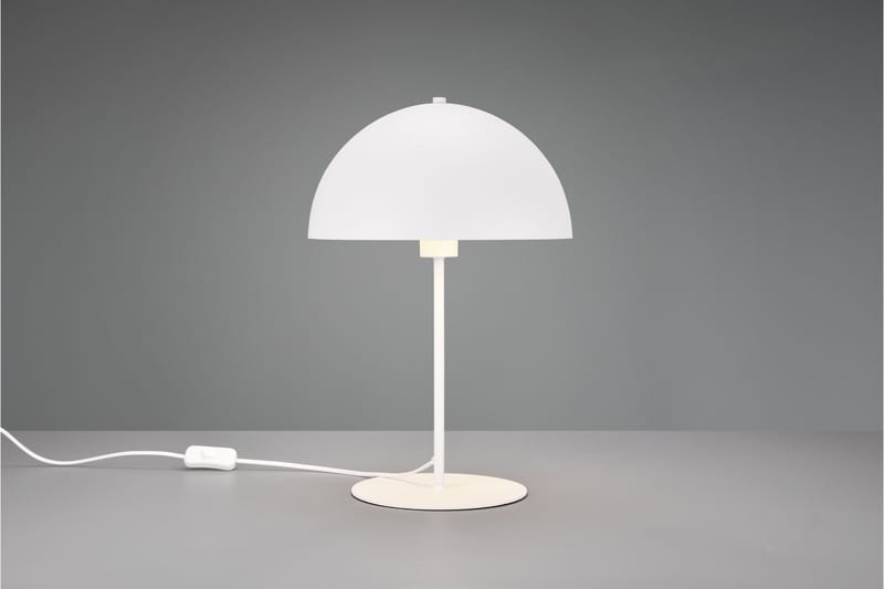Nola Bordslampa 45 cm E27 mattvit, Matt vit
