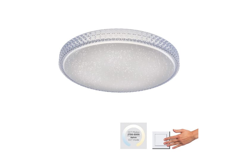 Frida Just Light Taklampa - Transparent - Products - Belysning - Lampor & belysning inomhus - Taklampa & takbelysning - Takplafond