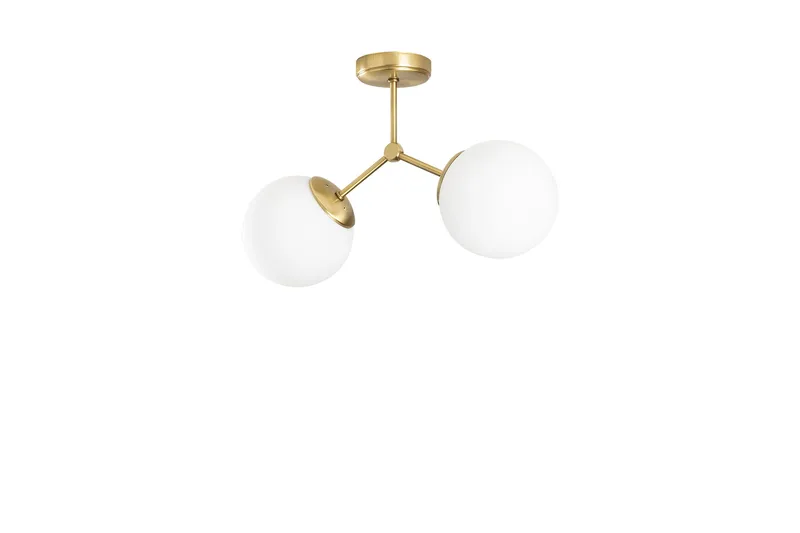 Opviq Damar Taklampa, Gul/Vit