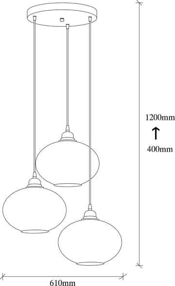 Taklampa Smoke 51 - Svart - Products - Belysning - Lampor & belysning inomhus - Taklampa & takbelysning - Pendellampa & hänglampa