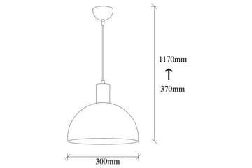 Taklampa Zephyra Svart / Rany - Svart - Products - Belysning - Lampor & belysning inomhus - Taklampa & takbelysning - Pendellampa & hänglampa