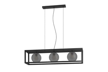 Takpendel Eglo Arangona Svart/Grå Ram med 3 Lampor - Products - Belysning - Lampor & belysning inomhus - Taklampa & takbelysning - Pendellampa & hänglampa
