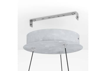 Takpendel Eglo Cadinaro Grå/Trä Rondell - Products - Belysning - Lampor & belysning inomhus - Taklampa & takbelysning - Pendellampa & hänglampa