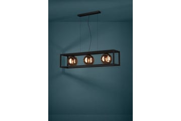 Takpendel Eglo Cordoba Svart/Koppar Ram med 3 Lampor - Products - Belysning - Lampor & belysning inomhus - Taklampa & takbelysning - Pendellampa & hänglampa