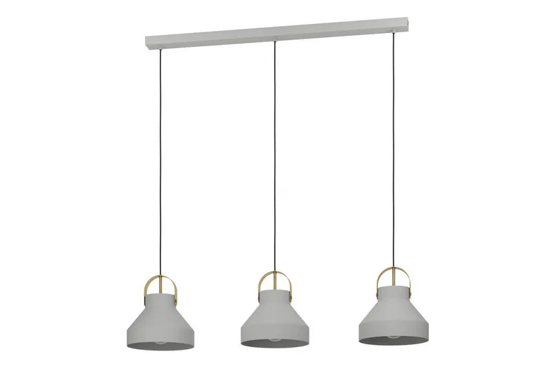 Takpendel Eglo Estepona Grå med 3 Lampor