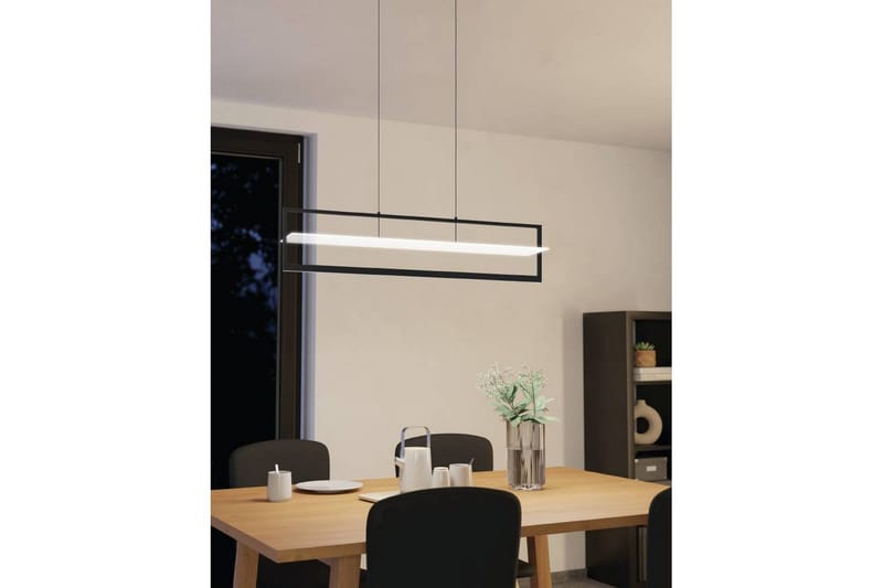 Takpendel Eglo Farneta Svart/Satin Ram - Products - Belysning - Lampor & belysning inomhus - Taklampa & takbelysning - Pendellampa & hänglampa