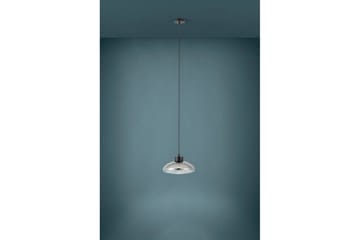 Takpendel Eglo Sarnarra Svart/Transparent - Products - Belysning - Lampor & belysning inomhus - Taklampa & takbelysning - Pendellampa & hänglampa