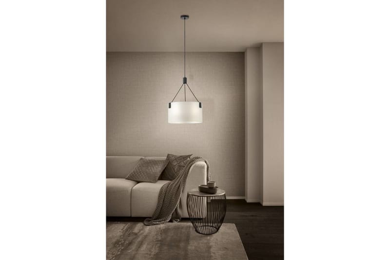 Takpendel Eglo Tortola Vit/Svart - Products - Belysning - Lampor & belysning inomhus - Taklampa & takbelysning - Pendellampa & hänglampa