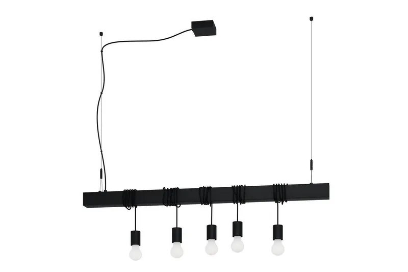 Takpendel Eglo Townshend-B Svart 5 Lampor, 5 Lampor