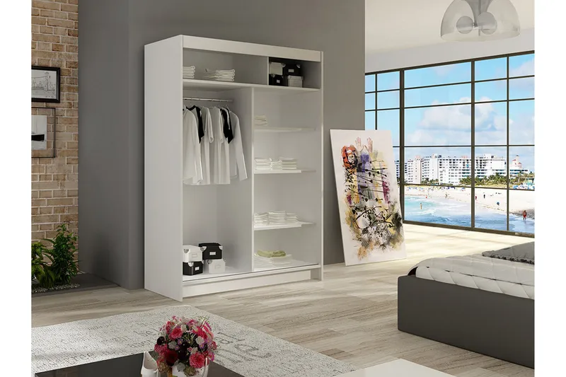 Estella Garderob LED-belysning - Ek - Products - Förvaring - Garderober & garderobssystem