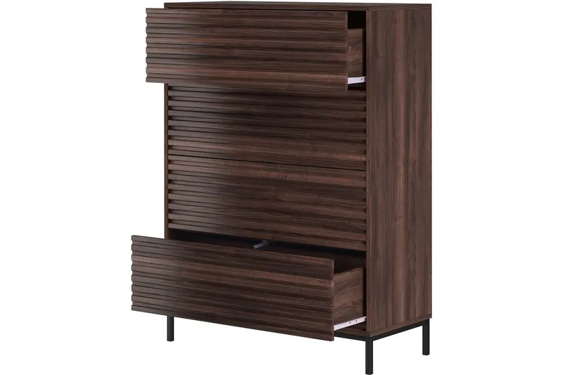 Byrå Celine Brun - Brun - Products - Förvaring - Förvaringsmöbler - Byrå - Hallbyrå