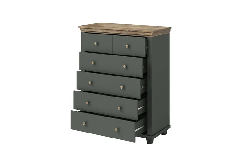 Doade Byrå 171 cm - Grön|Natur - Products - Förvaring - Förvaringsmöbler - Byrå - Hallbyrå