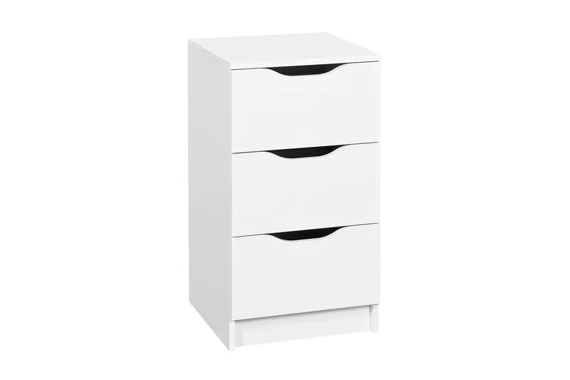 Novalis Byrå 40 cm Mellan, Vit