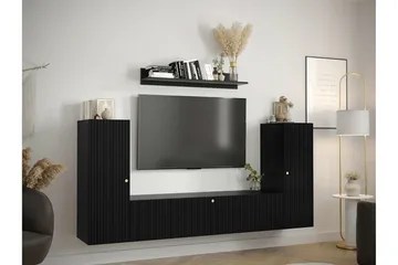 Dunvegan Möbelset För Vardagsrum Black - Products - Förvaring - Förvaringsmöbler - Möbelset för vardagsrum