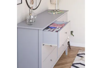 Evgeni Byrå 6 lådor - Grå - Products - Förvaring - Förvaringsmöbler - Byrå