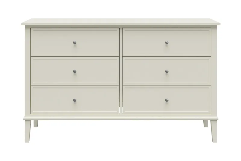 Evgeni Byrå 6 lådor - Vit - Products - Förvaring - Förvaringsmöbler - Byrå