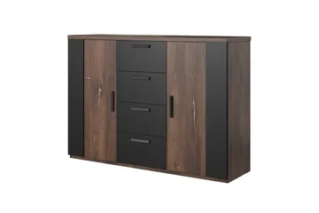 Joannie Förvaringskista 132 cm - Mörkbrun/Svart - Products - Förvaring - Förvaringsmöbler - Förvaringskista & sängkista