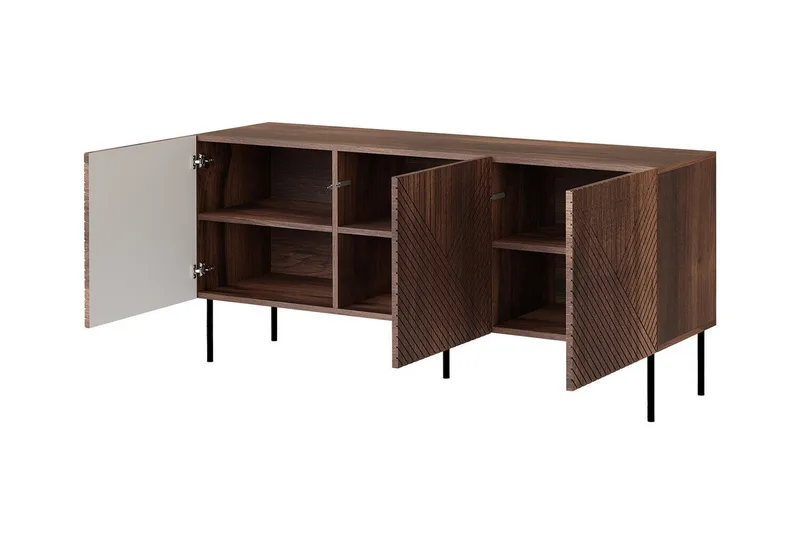 Juniskär Möbelset Vardagsrum med Tv bänk - Skänk & Soffbord - Brun / Trä / Valnöt - Products - Förvaring - Förvaringsmöbler - Möbelset för vardagsrum