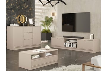 Kintore Möbelset För Vardagsrum - Beige - Products - Förvaring - Förvaringsmöbler - Möbelset för vardagsrum