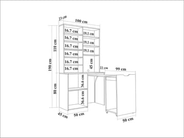 Quivo Barskåp 190 cm - Products - Förvaring - Förvaringsmöbler - Köksö
