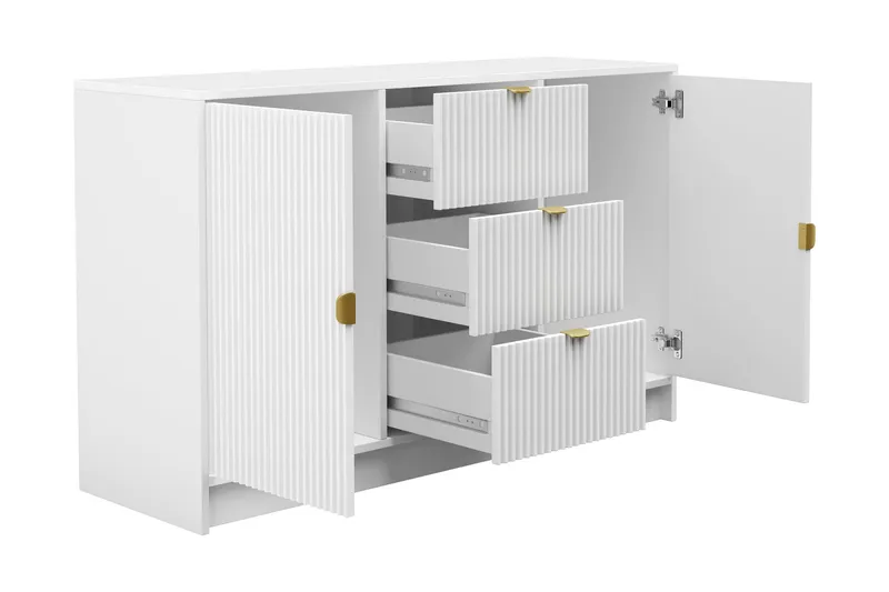 Novaj Highboard - Beige - Products - Förvaring - Förvaringsmöbler - Byrå