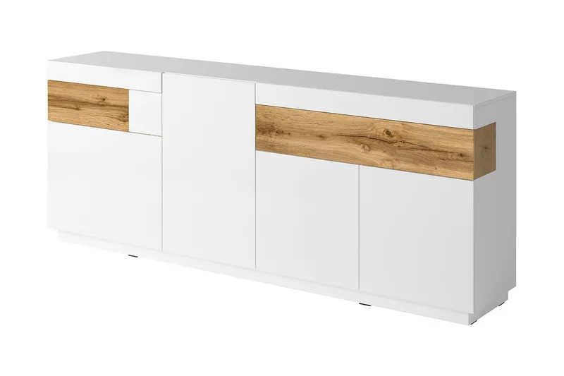 Tomeka Byrå, Vit/Trä