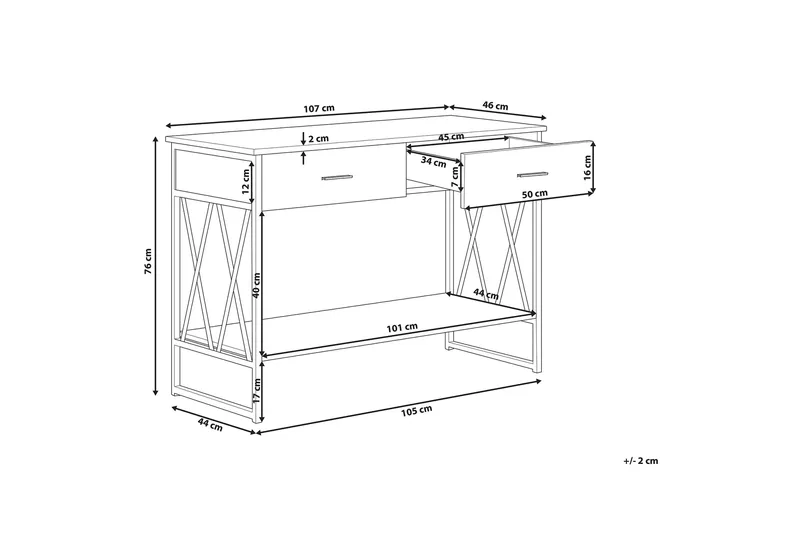 Wigpool Avlastningsbord - Brun - Products - Möbler - Bord & matgrupp - Avlastningsbord & sidobord - Konsolbord & hallbord