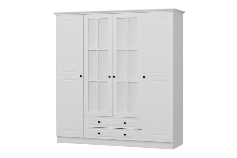 Fruitland Garderob 180 cm - Vit - Products - Förvaring - Garderober & garderobssystem