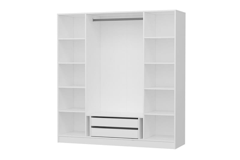 Fruitland Garderob 180 cm - Vit - Products - Förvaring - Garderober & garderobssystem
