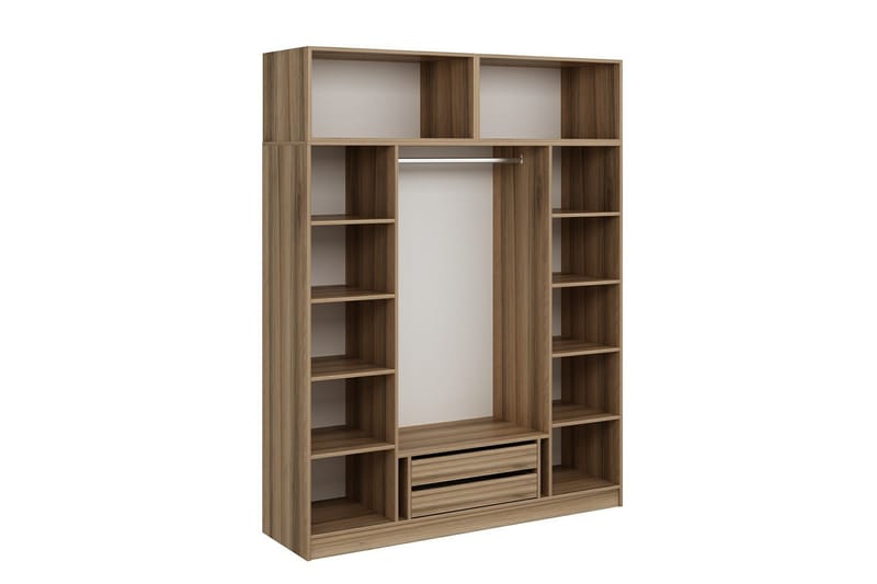 Fruitland Garderob 180 cm - Brun - Products - Förvaring - Garderober & garderobssystem - Garderobsskåp