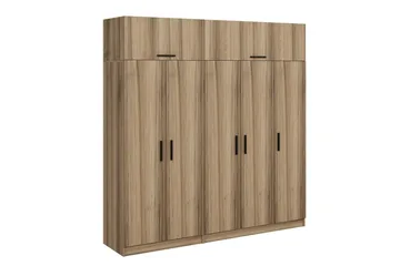 Fruitland Garderob 225 cm - Brun - Products - Förvaring - Garderober & garderobssystem - Garderobsskåp