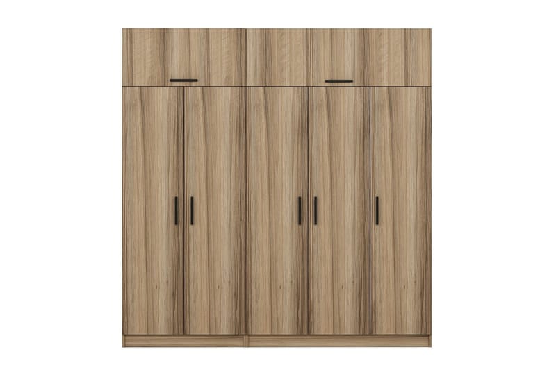 Fruitland Garderob 225 cm - Brun - Products - Förvaring - Garderober & garderobssystem - Garderobsskåp