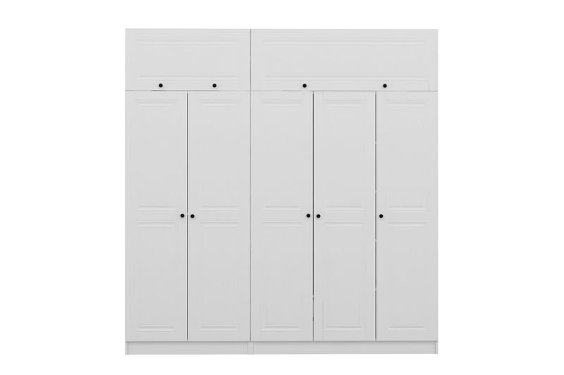 Fruitland Garderob 225 cm - Vit - Products - Förvaring - Garderober & garderobssystem - Garderobsskåp