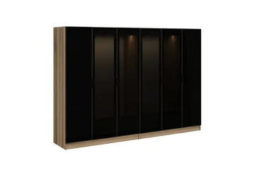 Fruitland Garderob 270 cm - Brun - Products - Förvaring - Garderober & garderobssystem - Garderobsskåp