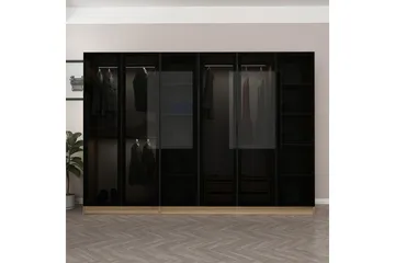 Fruitland Garderob 270 cm - Brun - Products - Förvaring - Garderober & garderobssystem - Garderobsskåp