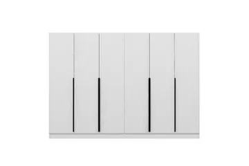 Fruitland Garderob 270 cm - Vit - Products - Förvaring - Garderober & garderobssystem - Garderobsskåp